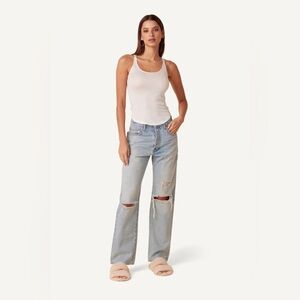 SABLYN Sammy Distressed Relaxed Jeans Size 27